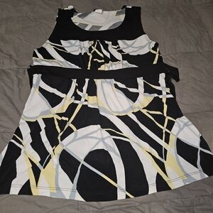 Agenda tank top with tie back